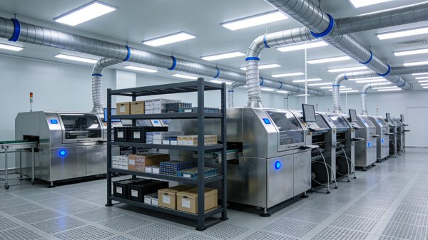 廠房SMT車間裝修材料選型：不產(chǎn)塵、防靜